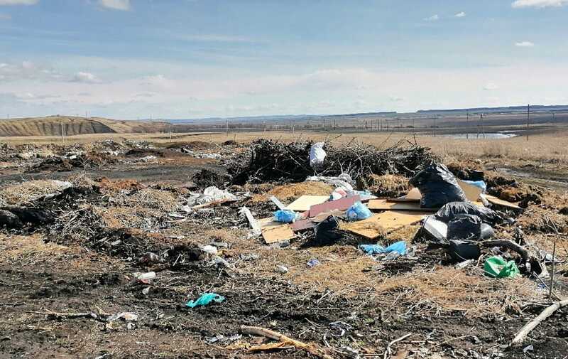 Чиновники из Ялты организовали незаконную свалку на месте виноградников